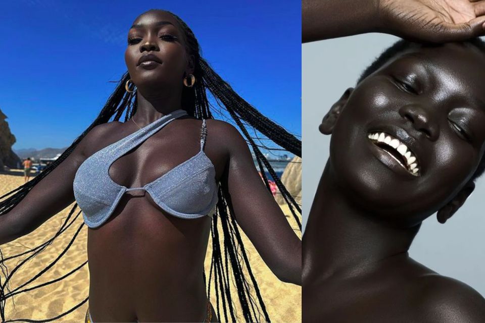 blackest person in the world